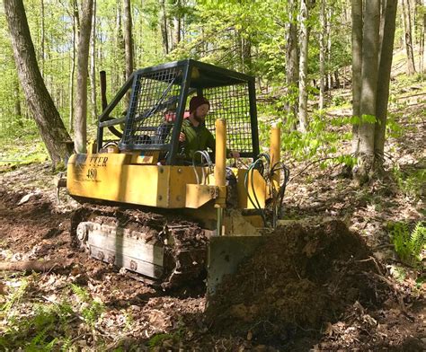 skid steer trail maker|trail dozer tool.